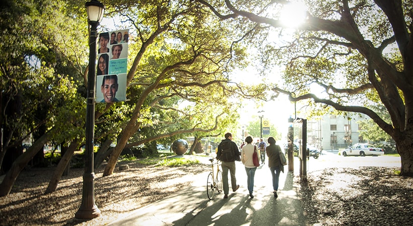 people walking